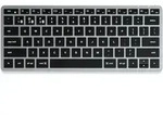 Satechi Slim X1 kabellose Tastatur Vollstndiges QWERTZ-Layout Bluetooth-Verbindung fr