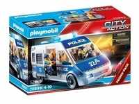 PLAYMOBIL City Action 70899 Polizei-Mannschaftswagen mit Licht und Sound