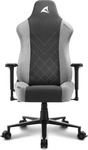 Sharkoon SKILLER SGS30 FABRIC BK/GY GAMING SEAT FABRIC COVER Schwarz