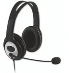 Microsoft LifeChat LX-3000, Kabelgebunden, Anrufe/Musik, 236 g, Kopfh&ouml;rer, Schwarz -