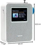 Blaupunkt Steckdosenradio mit Bluetooth und DAB+, Wei&szlig;, Farbdisplay - Wei&szlig;