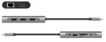 LogiLink UA0383, Kabelgebunden, USB 3.2 Gen 1 (3.1 Gen 1) Type-C, 100 W, 3,5 mm,