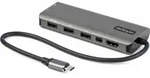StarTech.com USB-C Mini Dock HDMI/Mini-DP 4K 60Hz 100W PD 4-Port - Schwarz/Silber
