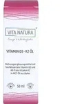Vita Natura Vitamin D3 1000 I.E + K2 20 &mu;g Tropfen, 50 ml L&ouml;sung