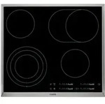 AEG HK654070XB, Geb&uuml;rsteter Stahl, Integriert, Keramik, Glas, 4 Zone(n), 4 Zone(n)