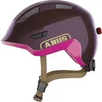 ABUS Kinderhelm Smiley 3.0 ACE LED - Fahrradhelm mit Licht - tiefe Passform & Platz