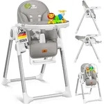 KIDIZ&reg; 3in1 Hochstuhl Kinderhochstuhl h&ouml;henverstellbar, inkl. Spielb&uuml;gel &