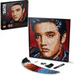 LEGO 31204 Art Elvis Presley &ndash; &bdquo;The King&ldquo; DIY-Poster, Wand-Dekoration,