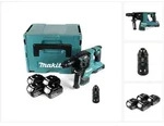 Makita DHR 281 M4J Brushless Akku Bohrhammer 28 mm 2x 18 V f&uuml;r SDS-PLUS mit