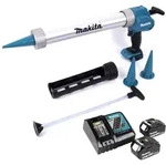 Makita DCG 180 RTX Akku Kartuschenpistole 18 V 300 / 600 ml + 2x Akku 5,0 Ah +