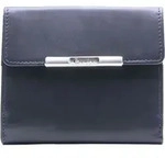 Esquire Leder Geldb&ouml;rse Helena Lady Wallet RFID Blue dunkelblau - Dunkelblau