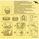 Bestway&reg; Wasserfeste selbstklebende Reparaturflicken 6,5 x 6,5 cm, 10 St&uuml;ck