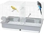 Vogelk&auml;fig Wellensittich K&auml;fig F&uuml;r 2 V&ouml;gel Kanarienvogel Zubeh&ouml;r Vogel K&auml;fig