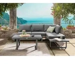 Destiny Loungegruppe SEA POINT, Tisch 110x58cm, vielseitig aufstellbar