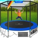 KESSER&reg; Trampolin Rheinland GS , 150kg, inkl. Sicherheitsnetz & Leiter