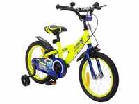 Actionbikes Kinderfahrrad Turbo 16 Zoll - Kinder Fahrrad - V-Brake Bremsen -