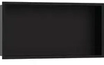 Wandnische XTRASTORIS Original mit Rahmen 300x600x100mm mattschwarz 300 x 600 x 100