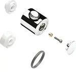 hansgrohe Thermostatgriff Ecotat 1001 SL chrom, 1 Stk. - Silber