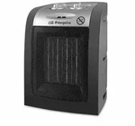 Orbegozo CR 5017, Elektrischer Raumheizl&uuml;fter, Keramik, Drinnen, Flur, Schwarz,