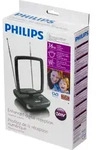 Philips Digital-TV-Antenne SDV5120/12, Schwarz, 36 dBi, FM, UHF, VHF, 18 m, 150...