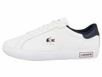 Lacoste Powercourt Herren Sneaker in Weiß, Größe 7.5