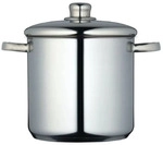 Master Class MCSTPOT20 20CM Stockpot S/S Kochtopf inkl. Deckel, Edelstahl, 20 cm