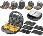 Adler CR3042 - 5 in 1 Multifunktions Toaster - Transparent