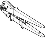 Geberit 690474001 Mepla Handpresszange d26 - Schwarz