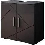 Waschbeckenunterschrank Vicco Irma Anthrazit Hochglanz 60 x 59 cm, Model 34522 -