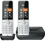 Gigaset COMFORT 500A duo silver-black - Schwarz/Silber