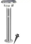 esotec Solar PIR-Standleuchte TINI 45 | Edelstahl-Geh&auml;use Li-Ion Akku 102596 -