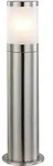 Globo Lighting Au&szlig;enleuchte Edelstahl, 1x E27 - Silber