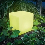 esotec Solarkugel f&uuml;r den Garten multicolor SMART CUBE wetterfest 106100