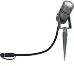 Paulmann Plug & Shine LED Gartenstrahler Radon Einzelspot - Grau