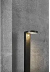 Nordlux LED Solar Wegeleuchte Rica in Schwarz 5W 480lm IP44 mit Bewegungsmelder rund