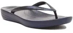 Fitflop Iqushion Damen Gummisandalen mit super ergonomischem Design in Marineblau &ndash;