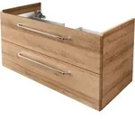 FACKELMANN Waschtisch-Unterschrank MILANO / Badschrank mit Soft-Close / Ma&szlig;e (B x H