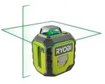 RYOBI &ndash; 360&deg;-Gr&uuml;nlaser &ndash; Reichweite 25 m &ndash; Genauigkeit +/- 0,5 mm &ndash;...