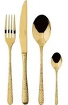 Sambonet Venezia Edelstahl/PVD Gold Besteck 24tlg.Vh. S0200-S00017-S0037...