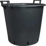 Geli Pflanzcontainer &Oslash; 50 x 50 cm schwarz - Schwarz