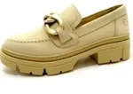 Tamaris Damen Slipper sportlich beige Gr. 41 - Beige - 41