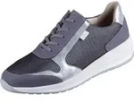 FINN COMFORT FinnStretch Mori Damen Halbschuhe grau Leder - Gr&ouml;&szlig;e: UK 7 -...