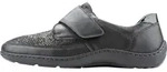 Slipper/Kletthalbschuh mit Mehrweite Freizeit (casual) Henni - Schwarz - 37