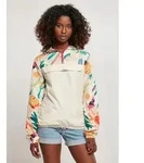 Ladies Mixed Pull Over Jacket whitesandfruity S - Beige/Wei&szlig; - S