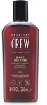 American Crew, 3-In-1 Teebaum, Teebaum&ouml;l, Haarshampoo, Sp&uuml;lung & Duschgel 3-In-1,