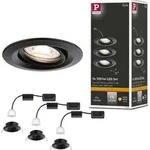 Paulmann LED Einbauleuchte Nova Mini Plus Basisset schwenkbar - Schwarz