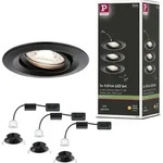 Paulmann LED Einbauleuchte Nova Mini Basisset schwenkbar - Schwarz
