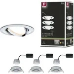 Paulmann LED Einbauleuchte Nova Basisset schwenkbar - Silber