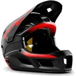 MET PARACHUTE MCR MIPS Fahrradhelm - Schwarz-Rot, Gr&ouml;&szlig;e S - Schwarz