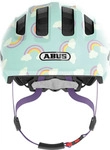ABUS Kinderhelm Smiley 3.0 LED - Fahrradhelm mit Licht - tiefe Passform & Platz f&uuml;r